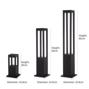 Đèn Nấm Trang Trí Sân Vườn Vuông 10w 40cm (TDLN-V02) Thành Đạt Led